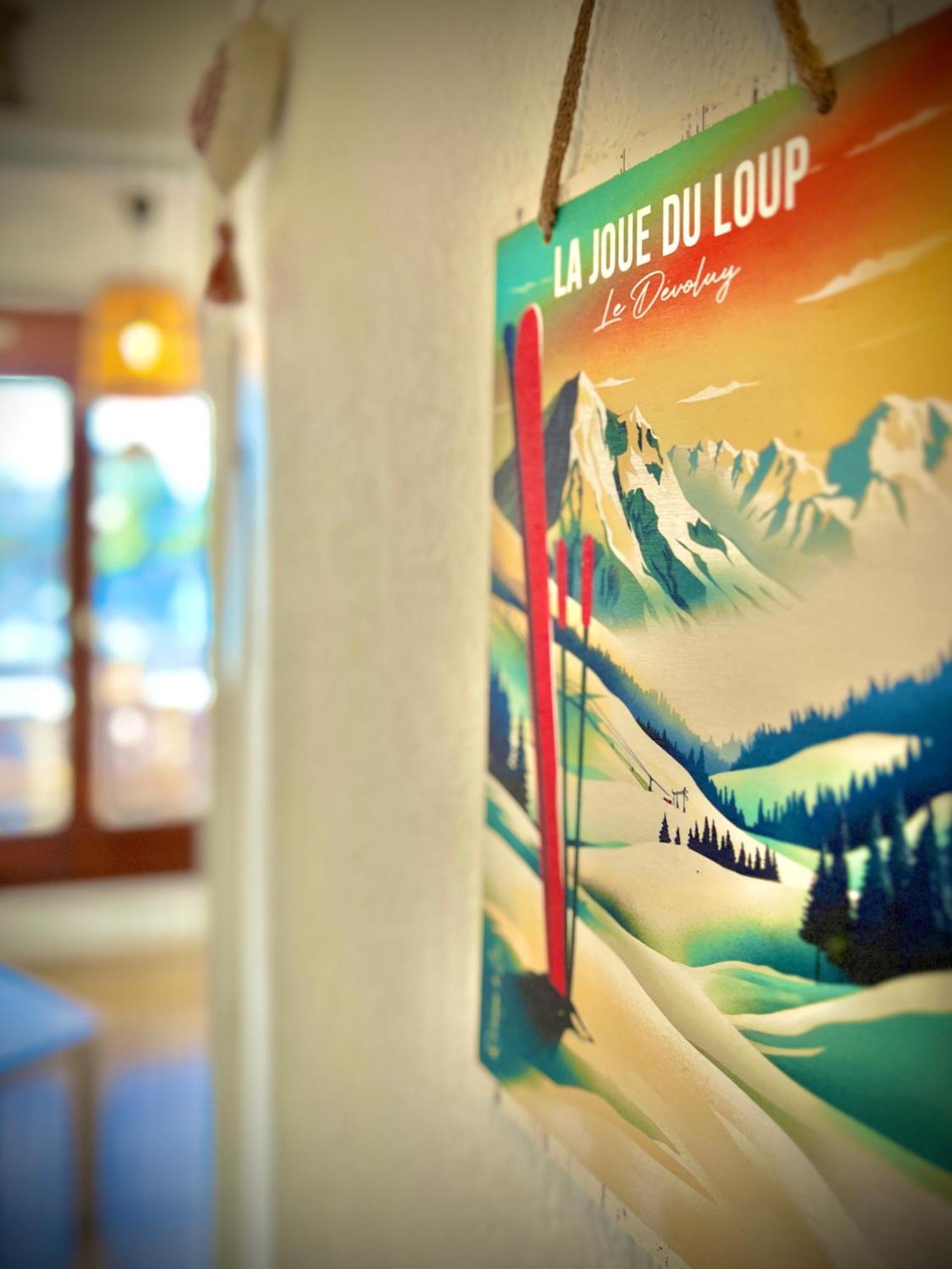 Ferienwohnung La Joue Du Loup, Aux Pieds Des Pistes Et Vue Sur Montagnes Exterior foto