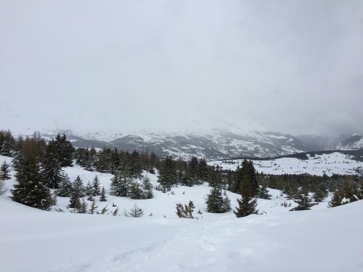 Ferienwohnung La Joue Du Loup, Aux Pieds Des Pistes Et Vue Sur Montagnes Exterior foto